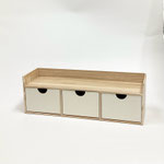 卓上収納107　クラフト3引き出し　　300×90×100　￥600