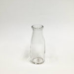 ミルクボトル103　　ガラスクリア　　142H　　￥300　　＊4本あります＊