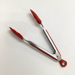 キッチンツール116　トング　赤ViVie 　275H 