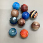 置物235　太陽系惑星　弾性ボール10P　60φ　￥900