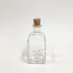 オイルボトル110　ガラス角EXTRAコルク栓　155H　¥500　＊2本あります＊