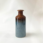 花器279　ボトル型青まざり茶　　195H　 ￥1,200