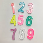 置物731　プラ数字１～９