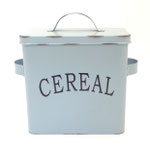 キャニスター120　水色CEREAL 　250×115×240H 　　￥1,000