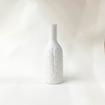 花器151　白　縄編み　　205H 　￥600　＊修理ヶ所あり＊　