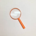 虫めがね107　オレンジ　63φ130Ｈ　¥400