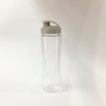 携帯ボトル109　クリア&グレーキャップ　70φ50H　600㎖　￥500