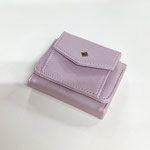 財布123　三つ折り　コインポケット　パールピンク　￥900