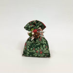 クリスマス172　布小物　アレンジ緑&松笠　170H　￥500　＊オリジナルです＊