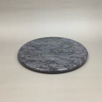 大理石111　丸濃グレー黒混ざり　250φ15H 　¥1,500