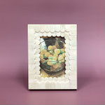 フォトスタンド287　アイボリーアーチダブルフレ―ム　150×200　￥1,800