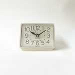 置時計108　アイボリー角　WESTCLOX　95×77H　￥1,200