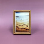 フォトスタンド235　フレームダブルオーク　123×168　￥500　