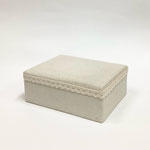 BOX220　布貼り角生成レース付き　L 　210×160×75H 　￥600