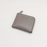 財布127　グレージュ　L字ファスナー　￥600