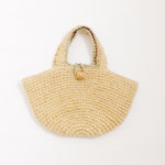 キッズバッグ129　麻ひもナチュラル　230×230H　 ￥500