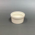 ココット114　アイボリーワッフル　90φ45H 　￥300