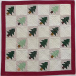 クリスマス233　キルトツリー⒙パッチ　650×640　￥3,500　＊オリジナルです＊