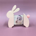 フォトスタンド231　うさぎ　ピンク　210×210　￥900