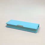 ペンケース123　水色　中身付き　238×85×30　￥700