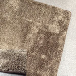 ＜倉庫商品＞ラグ131　こげ茶MIX 角　1300×1900　　￥4,000