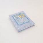 アルバム123　チェック水色　125×165　￥500