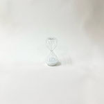砂時計104　クリアー白砂　80H 　￥400　(3分)