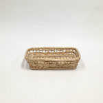 カゴ228　角　ナチュラルツイスト45H 　200×125×45H　￥200