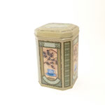 缶　152　TEA 　IMPORTS　緑　100×100×160H　￥400