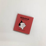 アルバム129　赤           85×85   ￥300  　＊汚れあります＊