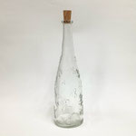 ボトル153　　ガラス花模様　320H　　￥500