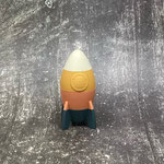玩具379　ロケットシリコンオレンジ系　135H 