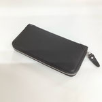 財布112　長財布　本革　チャコールグレー　￥2,500　＊Men’s ＊