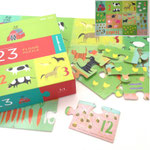パズル115　123FARM 36P BOX　　　　@110×125　￥1,500