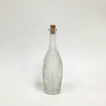 ボトル119　ガラスボーダーコルク栓　195H    ￥500