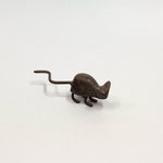 置物340　ねずみ　アイアン100×30H　