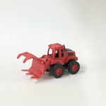 車145　ショベルブルトーザー　赤　62×120×65H　￥300