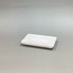 ストーン113　高台白アラバスター　140×90×20H 　¥600