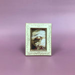 フォトスタンド189　アイボリーデコ角　100×125　 ￥400
