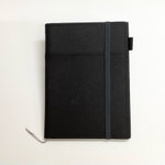 ノート234　キャンバス黒&黒　165×235　　¥700
