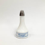 オイルボトル106　ミルクガラス水色ガーランド　Vineggar 　175H　¥1,000