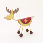 クリスマス155　トナカイ　アイアンスター　L　175×180H　￥400
