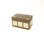 缶　143   HARB COOKIE　茶　140×90×80H 　￥300