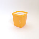 キャニスター100　レトロ黄色　TEA 　130×130×140　¥1,000