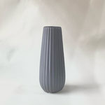 花器256　グレーリブ　　210H　　 ￥700