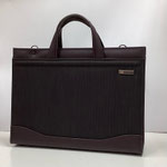 ビジネスバッグ100　こげ茶＆茶2WAY　390W375H100D  　¥3,000