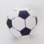 ビーチボール110　サッカーボール黒白　直径38㎝　¥500