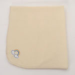 ブランケット212　フリース黄色　虹　720×800　￥1,200