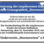 Die Todesanzeige in der Rheinpfalz vom 19. Nov. 2018