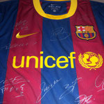 Camiseta Autografiada por la Plantilla Completa Temporada 2011